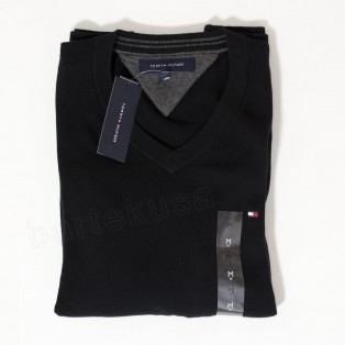 TOMMY HILFIGER SWETER MESKI - CZARNY